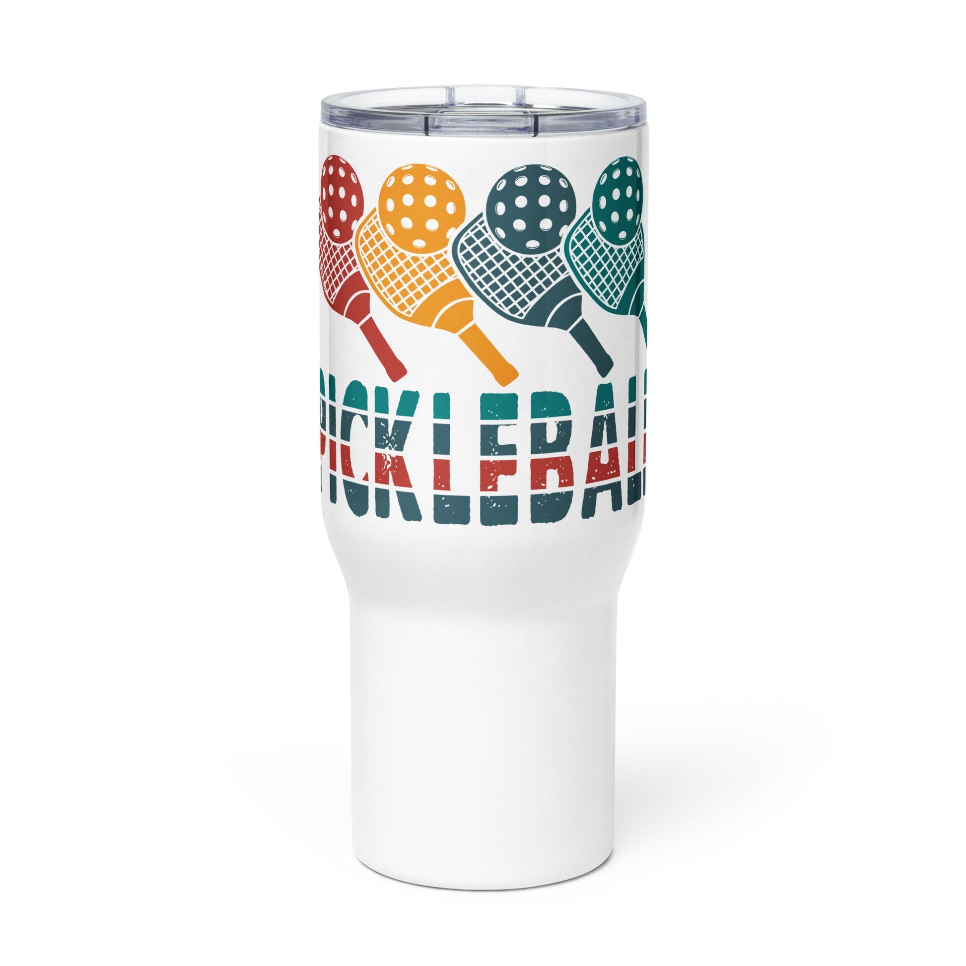 Paddles Pickleball on Tumbler with handle - 25 oz