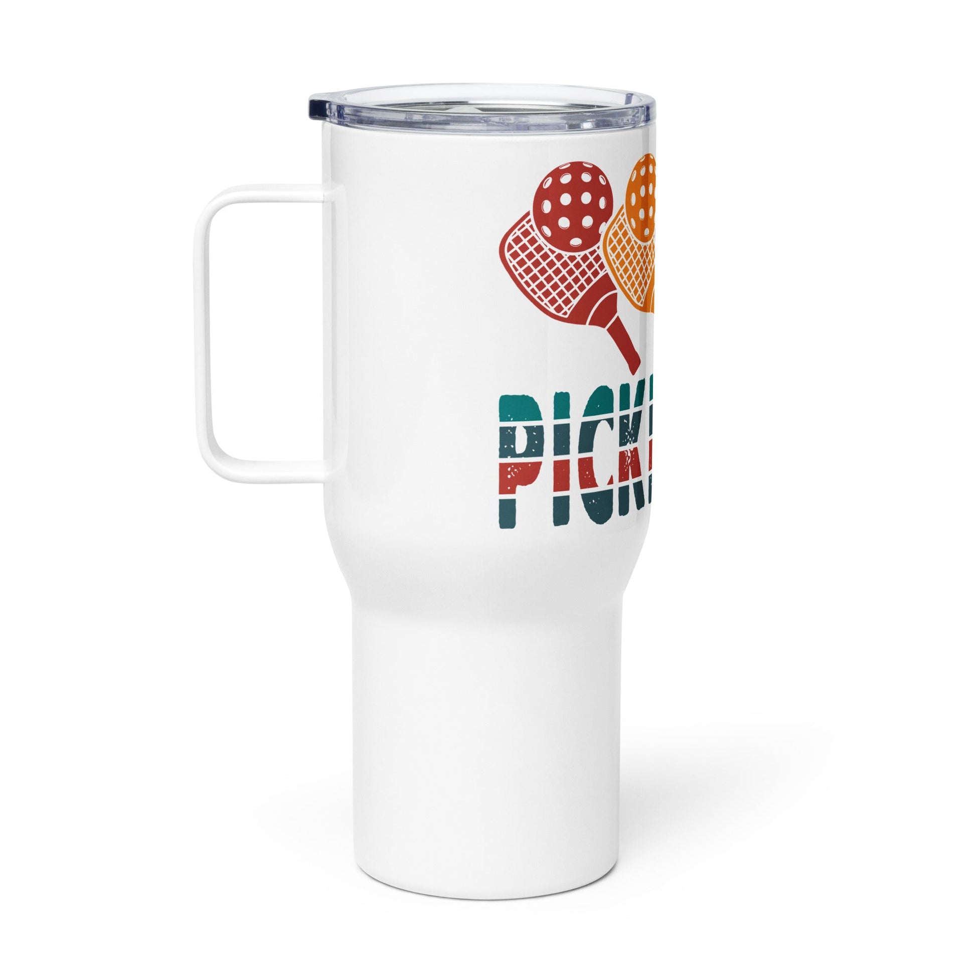 Paddles Pickleball on Tumbler with handle - 25 oz