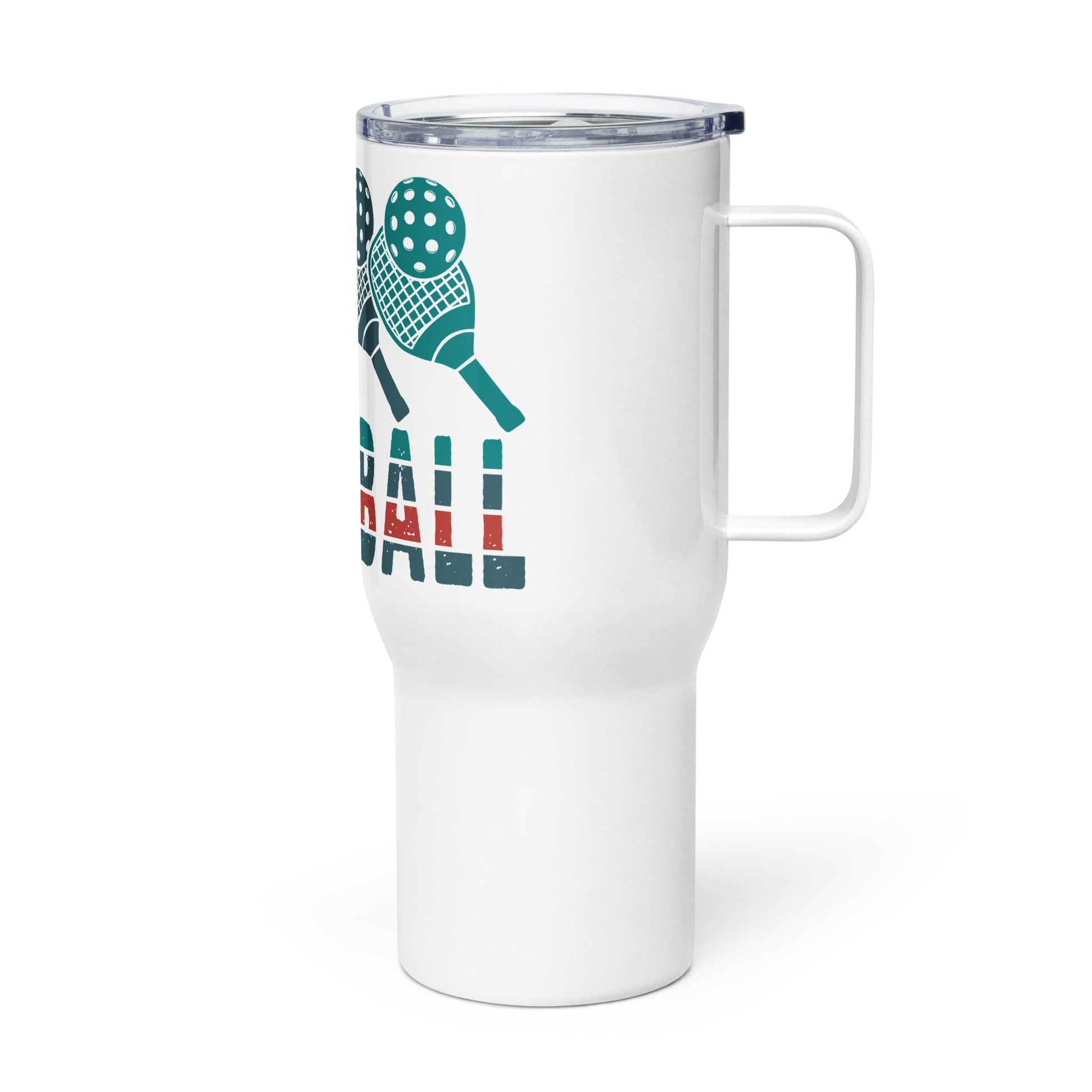 Paddles Pickleball on Tumbler with handle - 25 oz