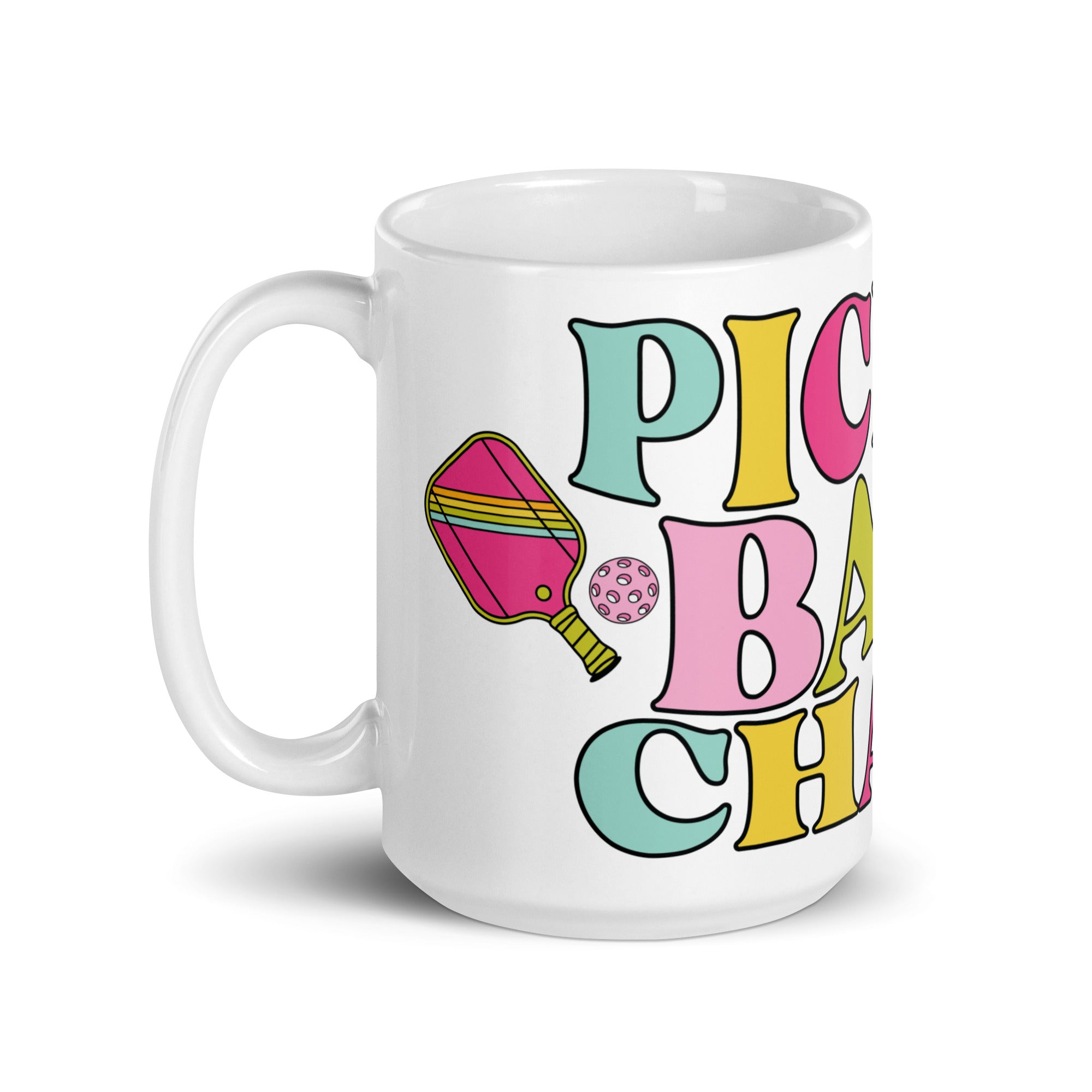 Pickleball Champ Ceramic Coffe Mug - 15 oz