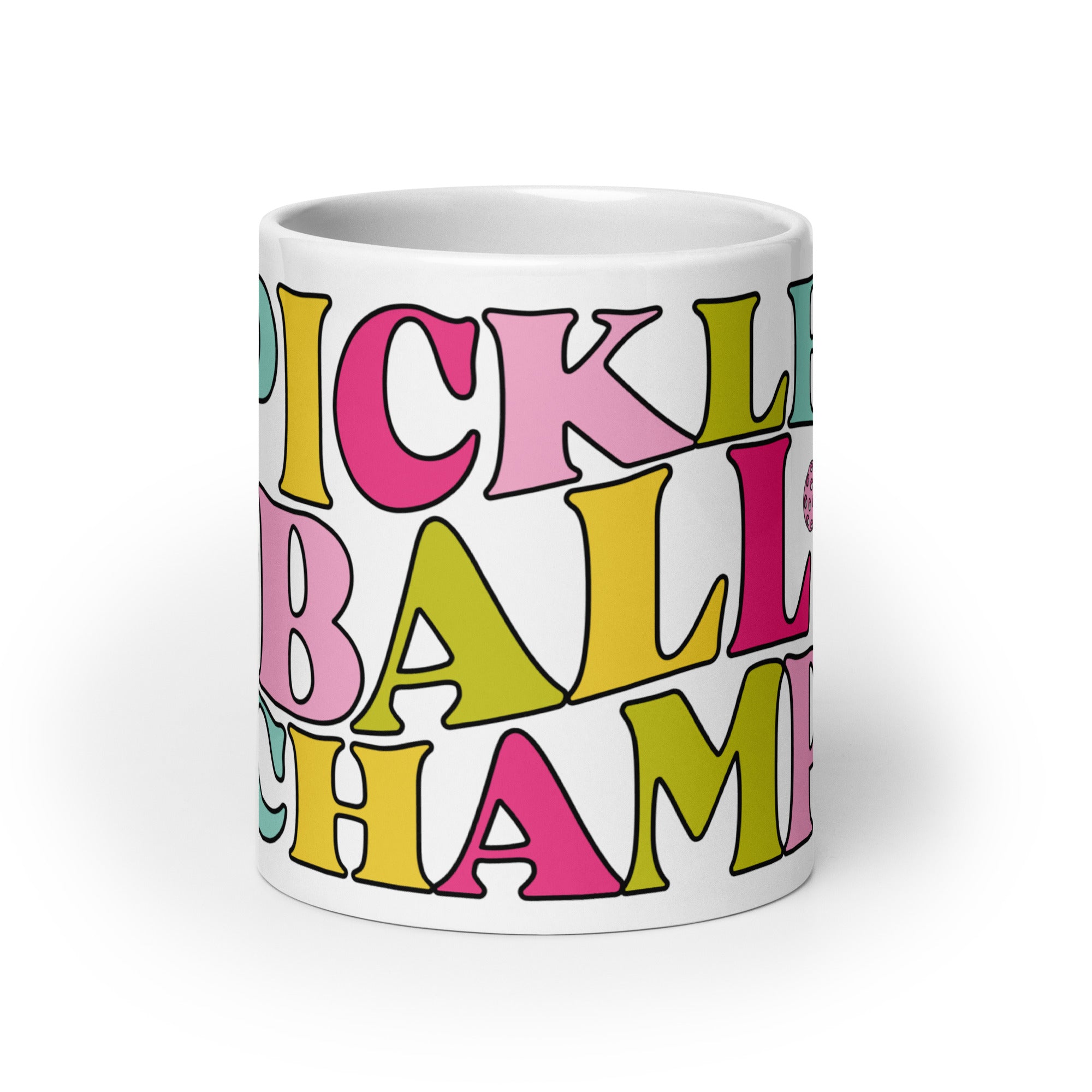 Pickleball Champ Ceramic Coffe Mug - 15 oz