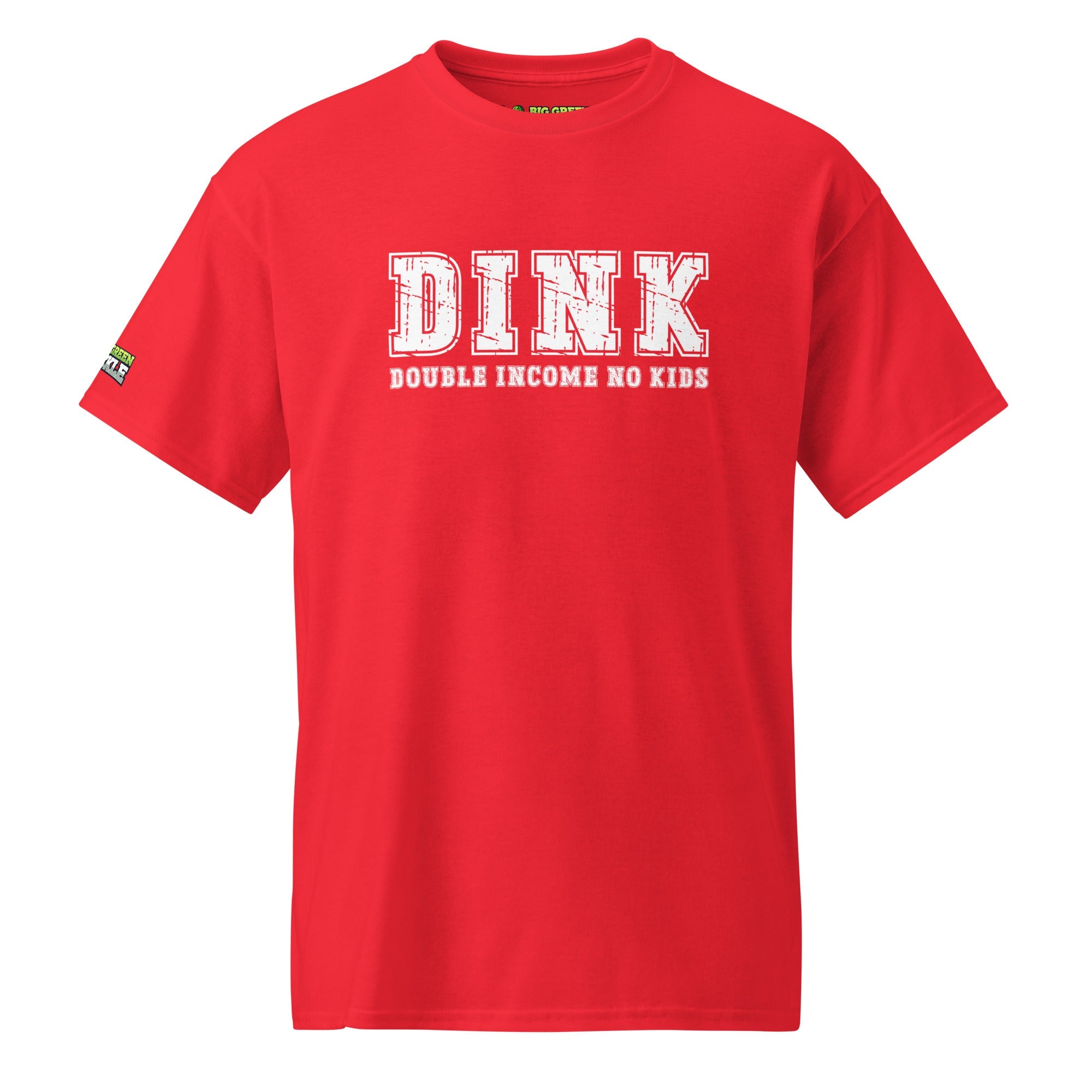 Pickleball DINK Double Income No Kids 50/50 Blend T-Shirt - Red