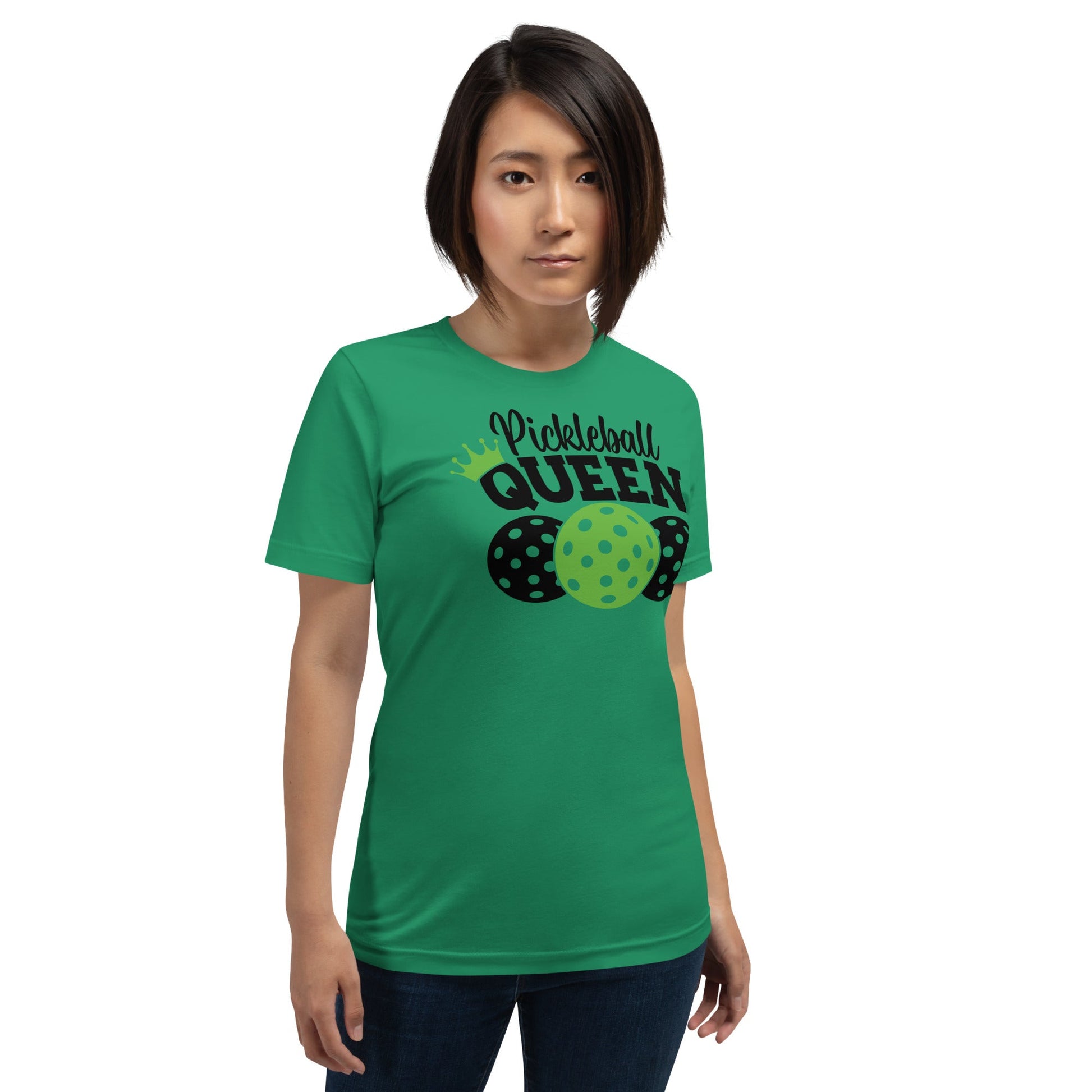 Pickleball Queen Tee – Fun & Fierce Court Style - Kelly