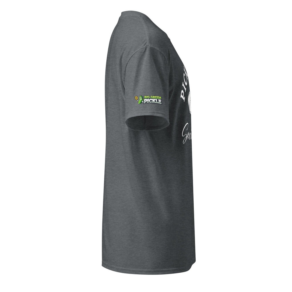 Pickleball Social Club 50/50 DryBlend T-Shirt - Dark Heather