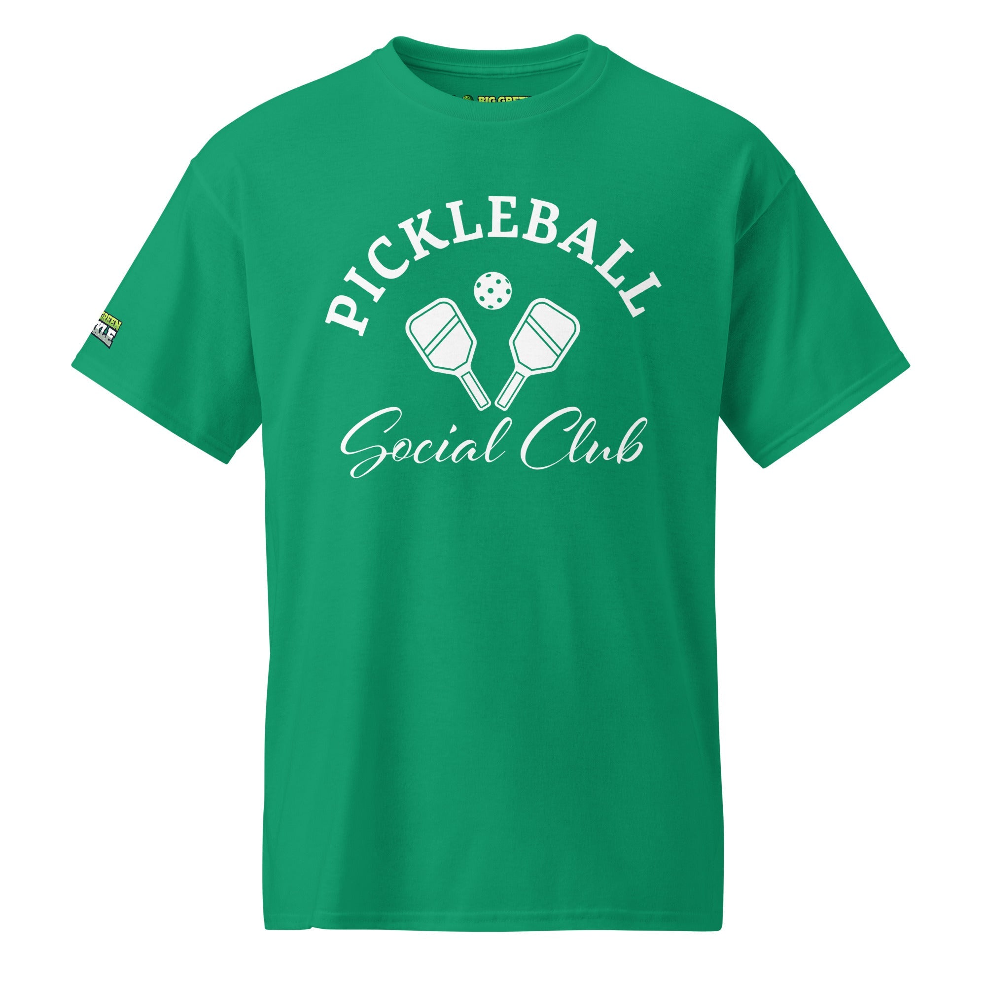 Pickleball Social Club 50/50 DryBlend T-Shirt - Kelly Green