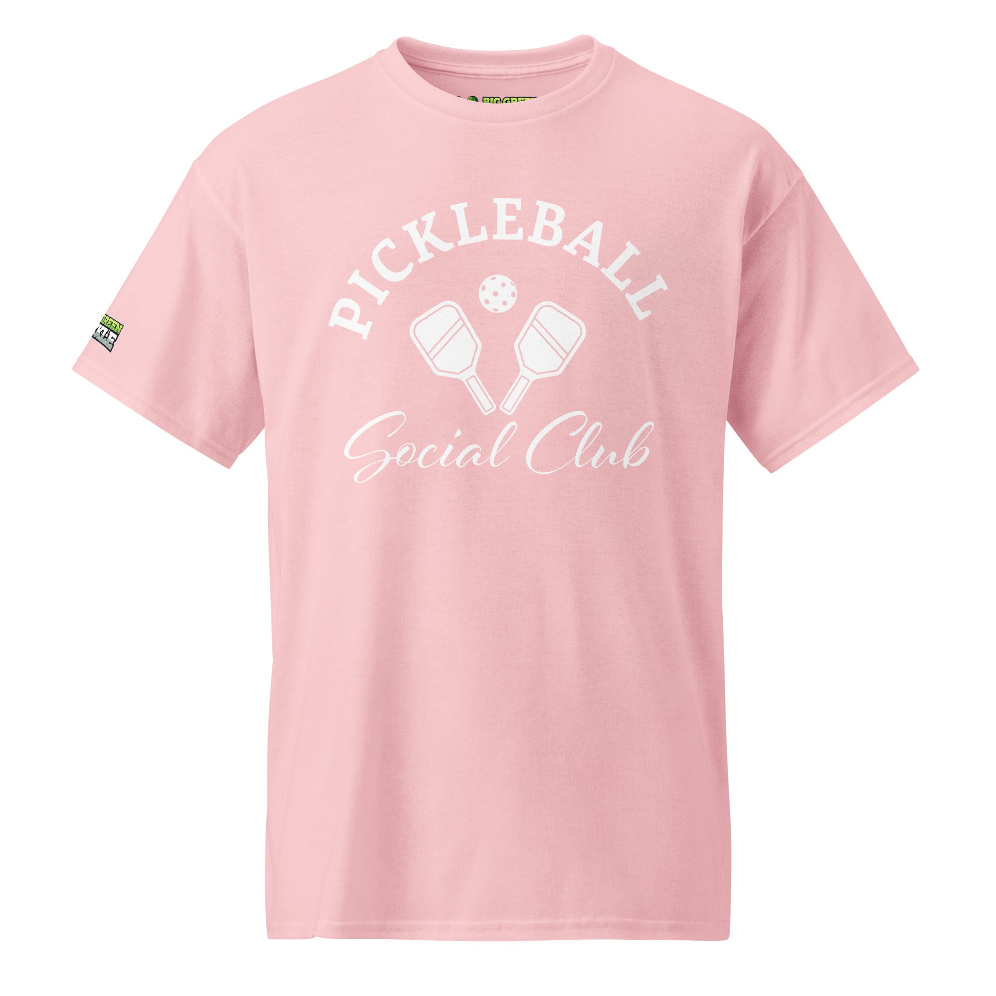 Pickleball Social Club 50/50 DryBlend T-Shirt - Light Pink