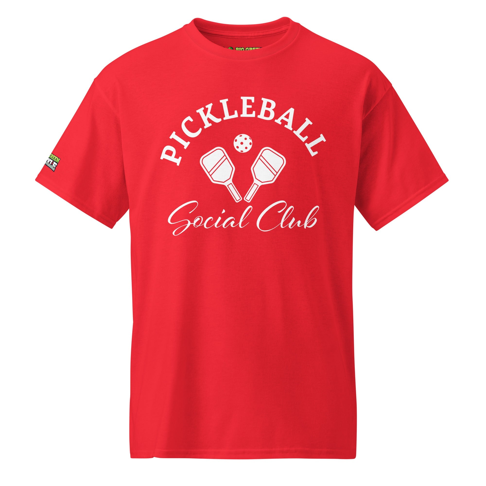 Pickleball Social Club 50/50 DryBlend T-Shirt - Red