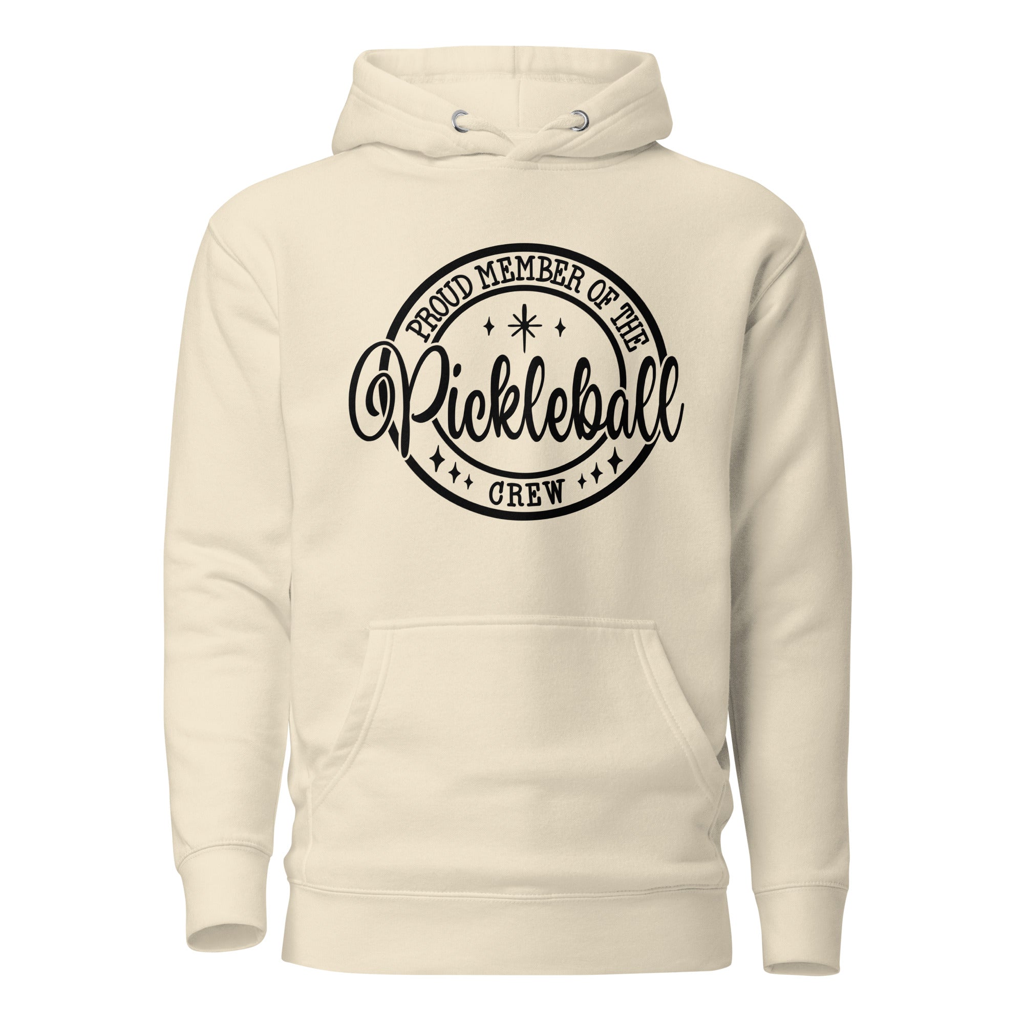 Proud Member of the Pickleball Crew Hoodie - Bone