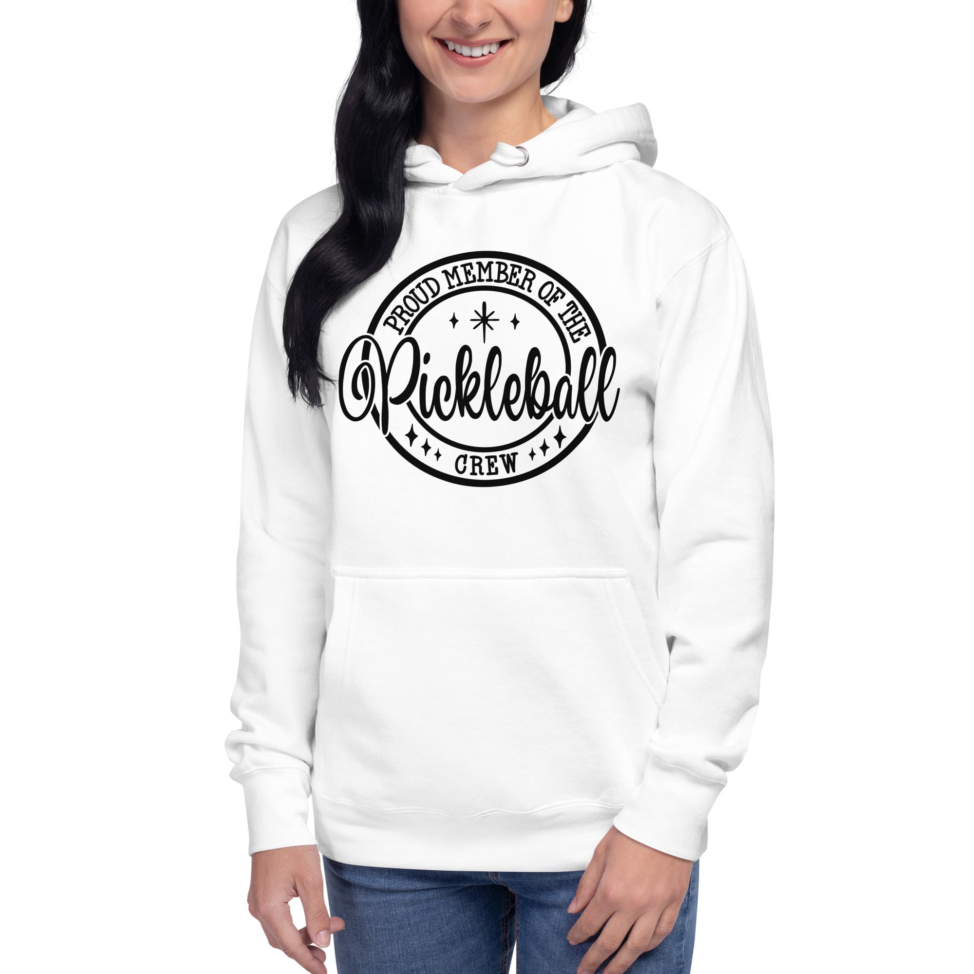 Proud Member of the Pickleball Crew Hoodie - Sky Blue