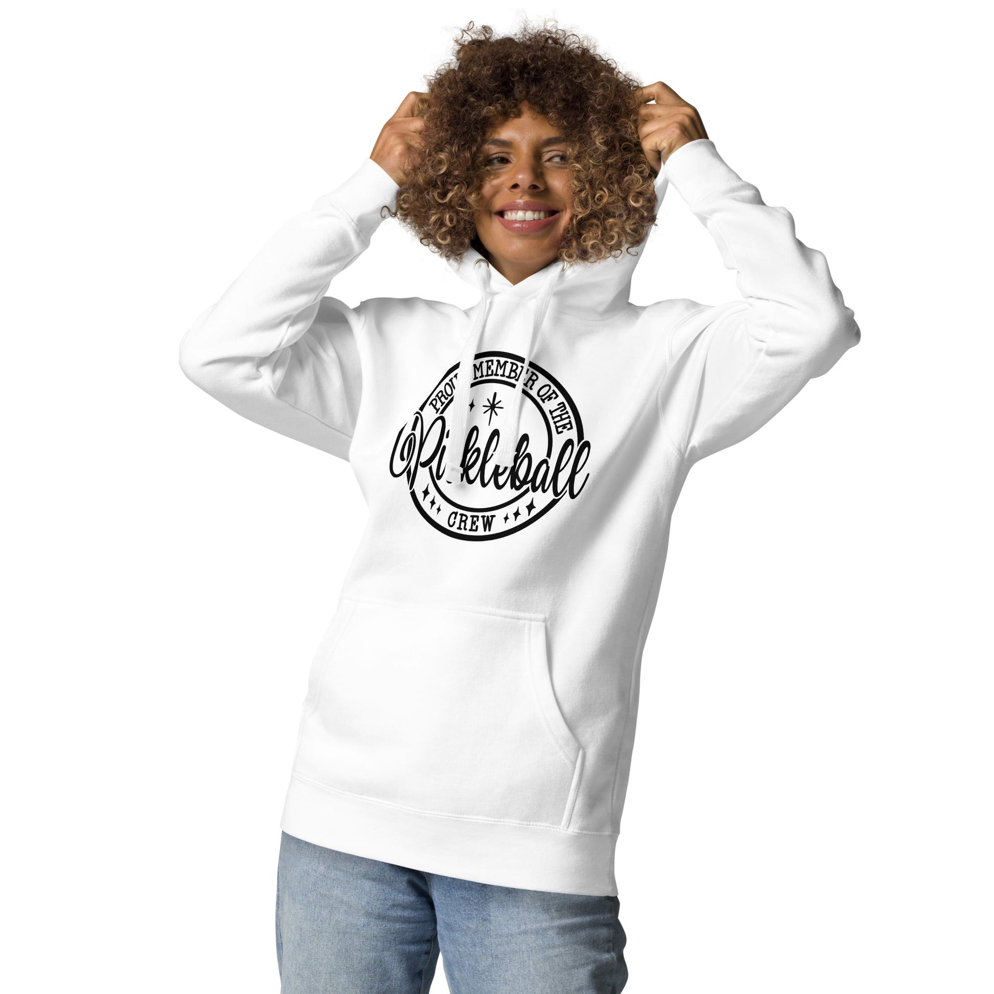 Proud Member of the Pickleball Crew Hoodie - Sky Blue