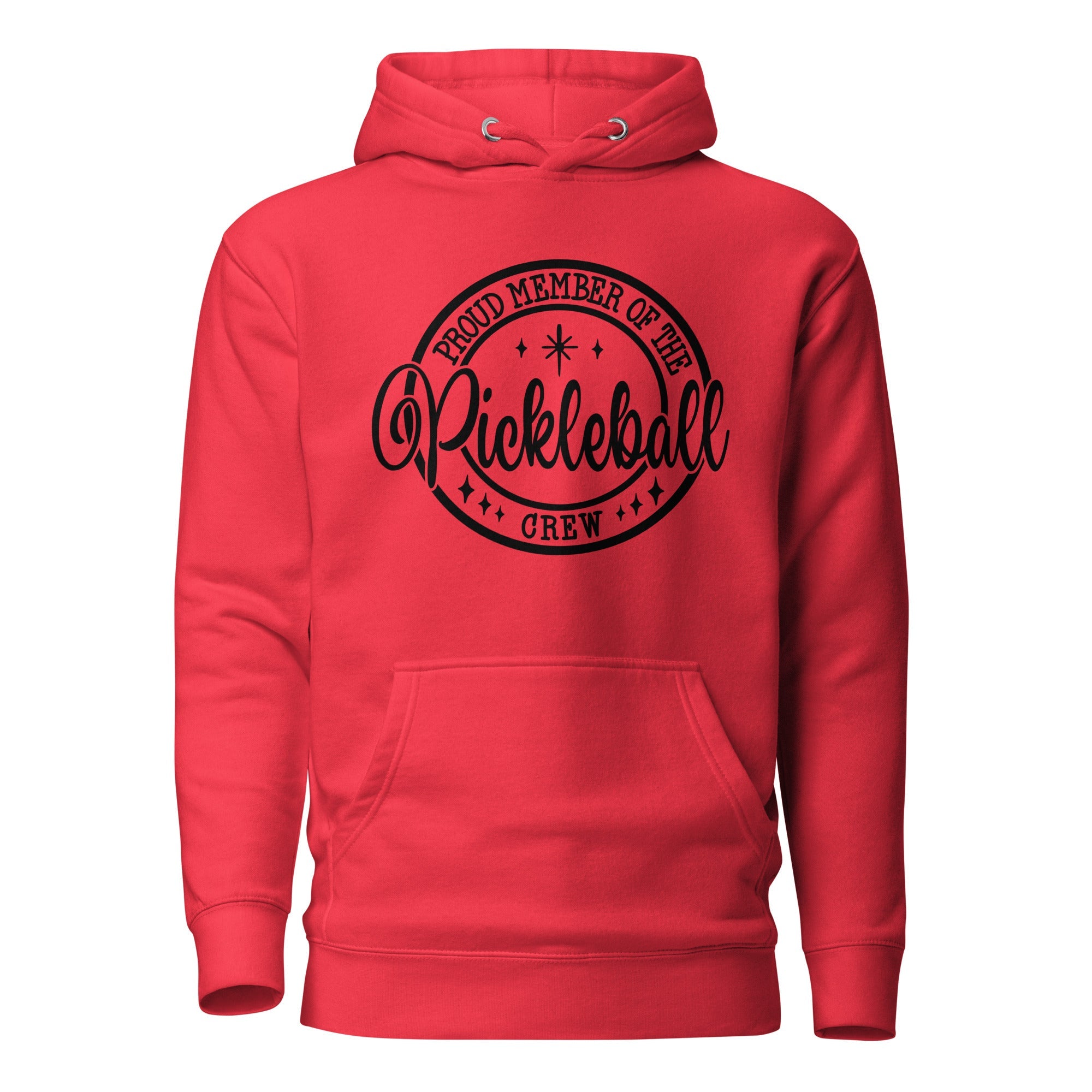 Proud Member of the Pickleball Crew Hoodie - Team Red