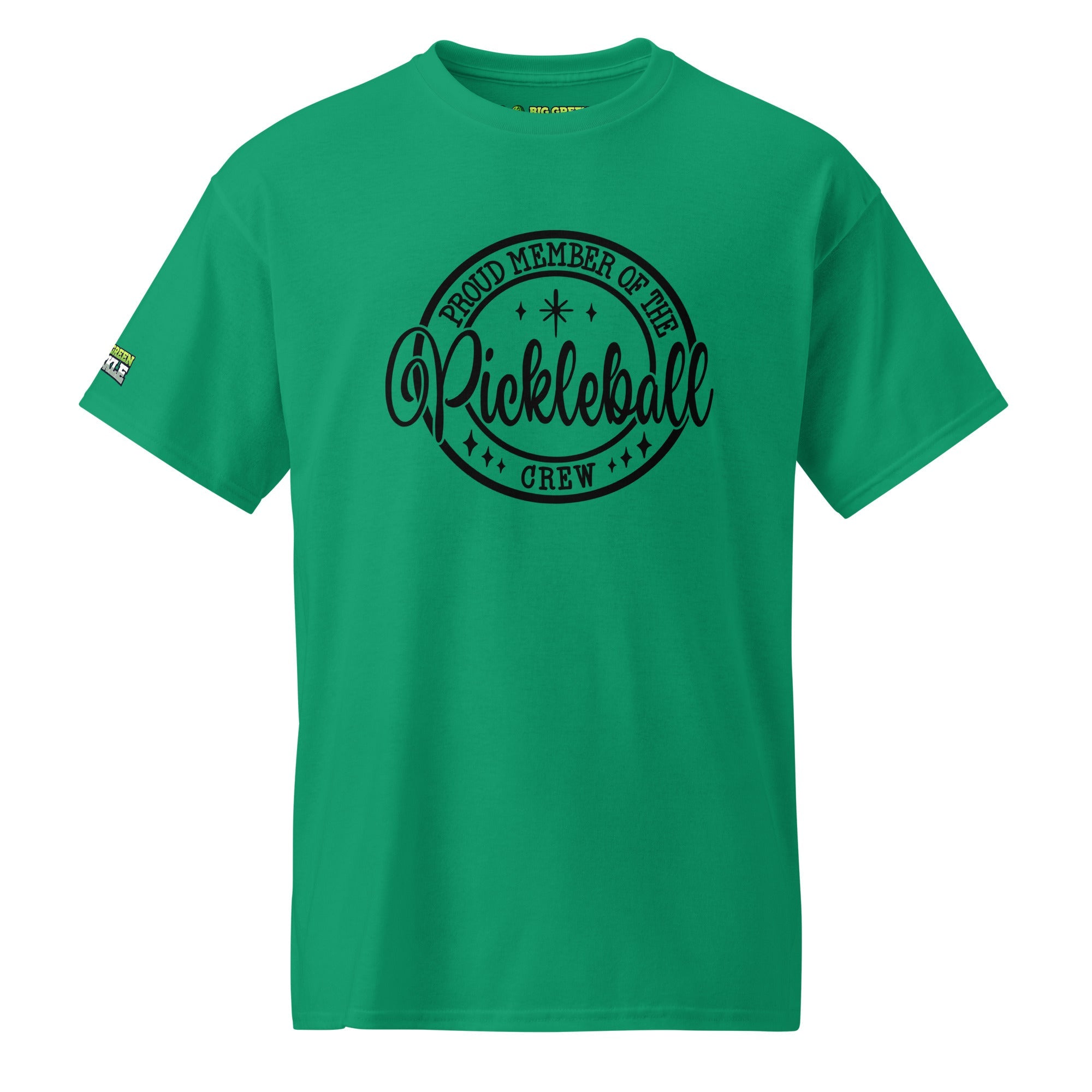 Proud Member of the Pickleball Crew T-Shirt - Kelly Green