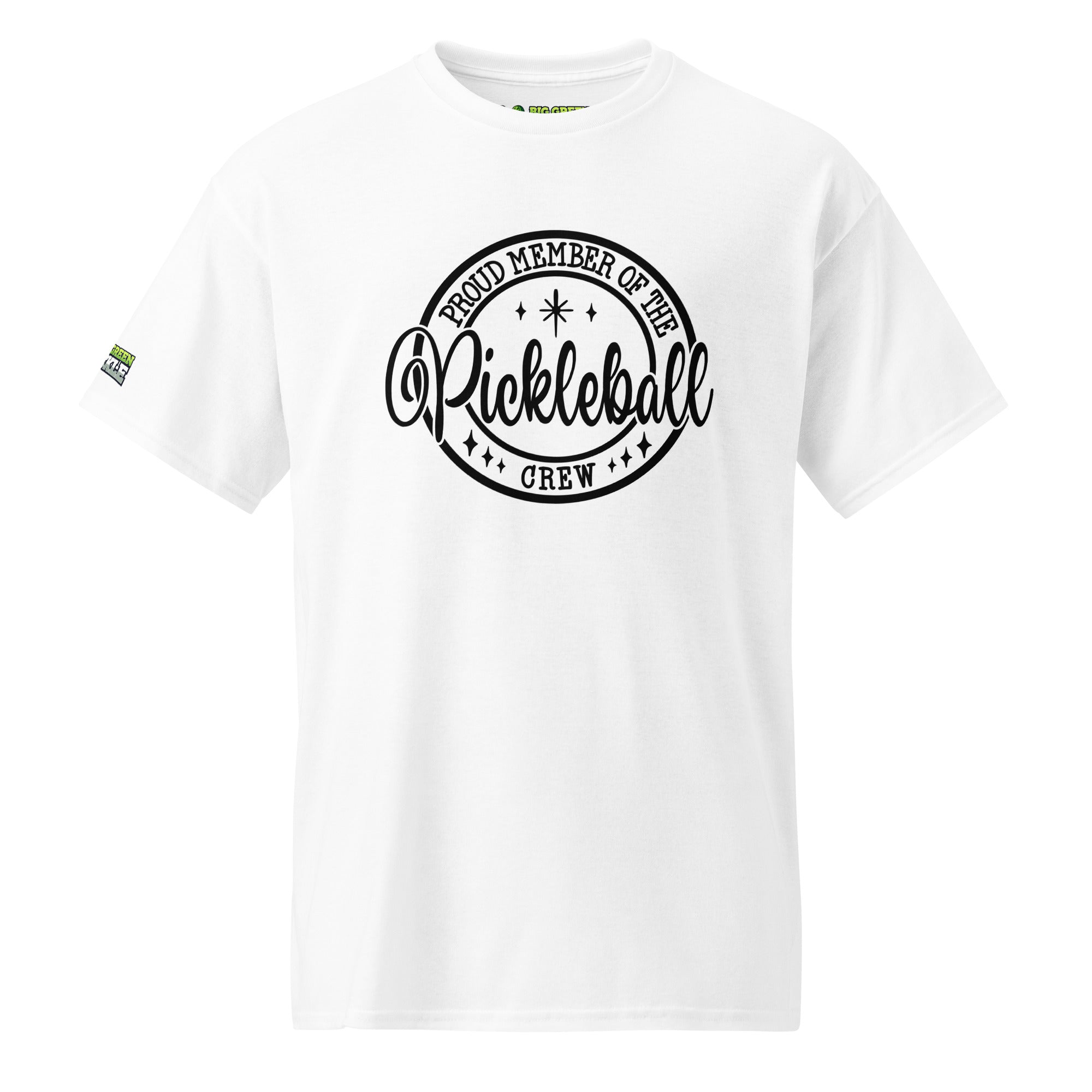 Proud Member of the Pickleball Crew T-Shirt - White