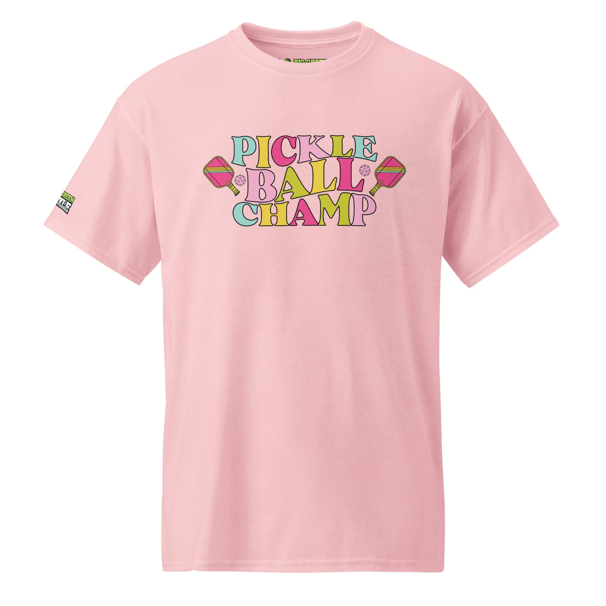 Women's Pickleball Champ 50/50 DryBlend T-Shirt - Light Pink