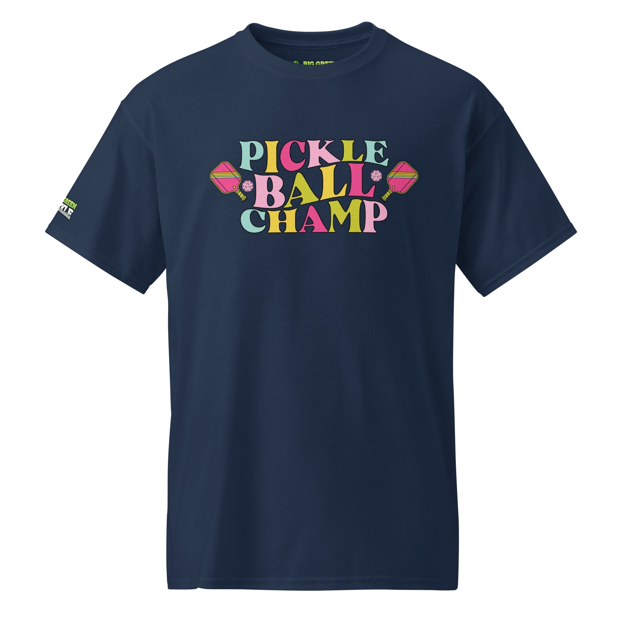 Women's Pickleball Champ 50/50 DryBlend T-Shirt - Navy