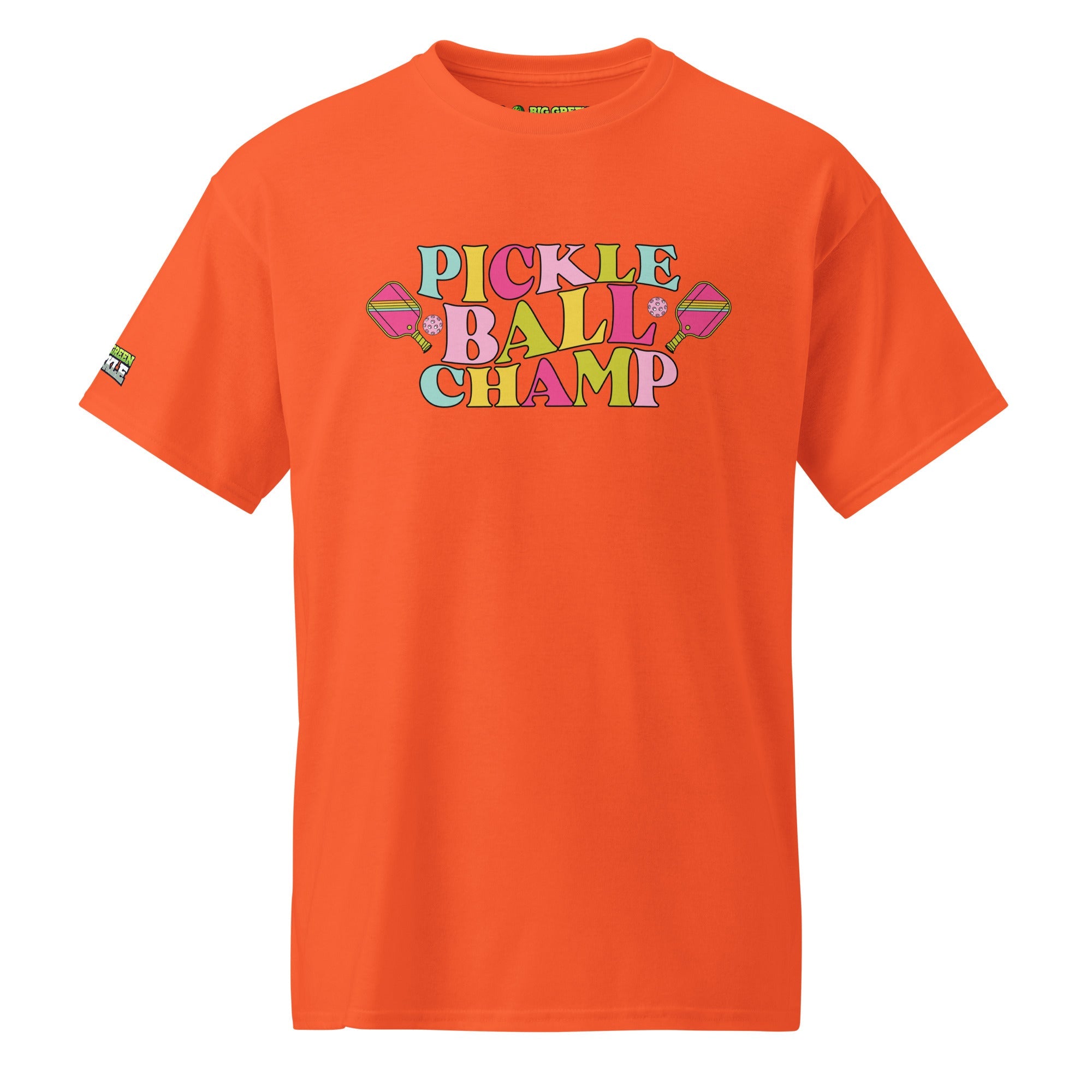 Women's Pickleball Champ 50/50 DryBlend T-Shirt - Orange