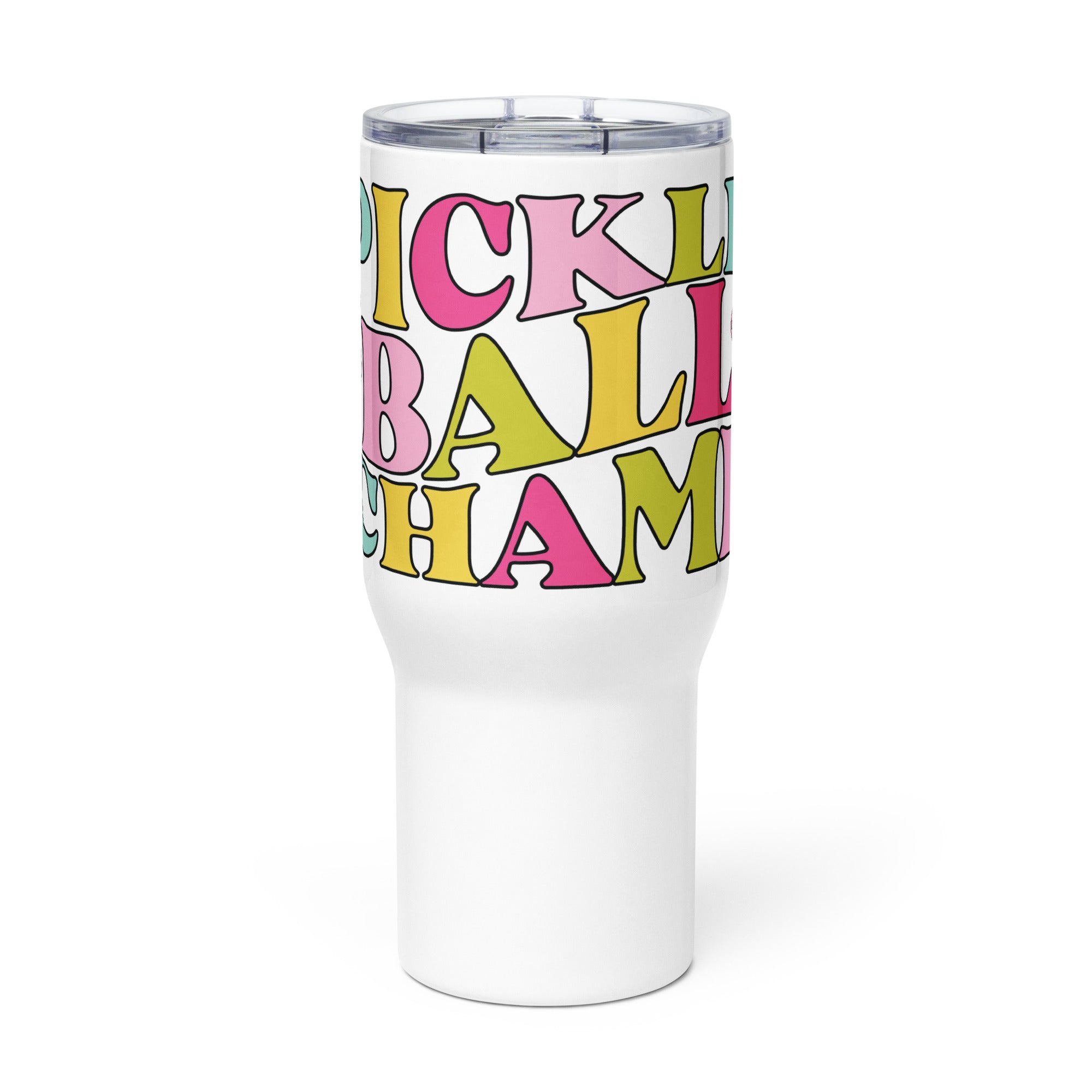 Women's Pickleball Champ Tumbler with handle - 25 oz