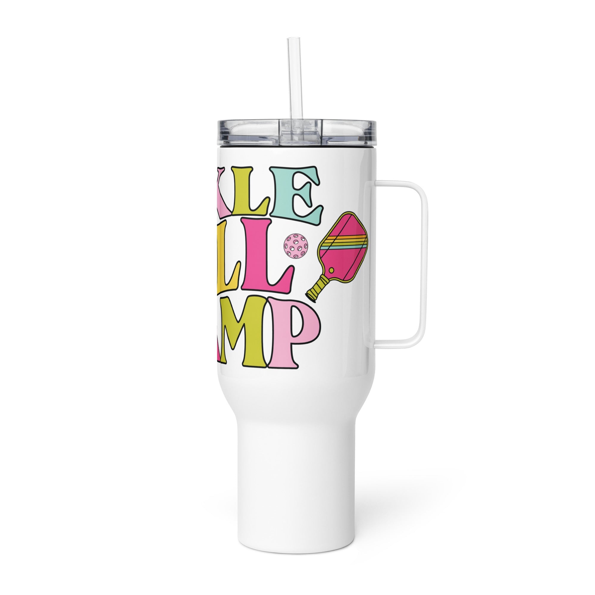 Women's Pickleball Champ Tumbler with handle - 40 oz